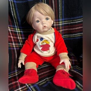 Large Baby Doll~ Porcelain, Weighted and Jointed